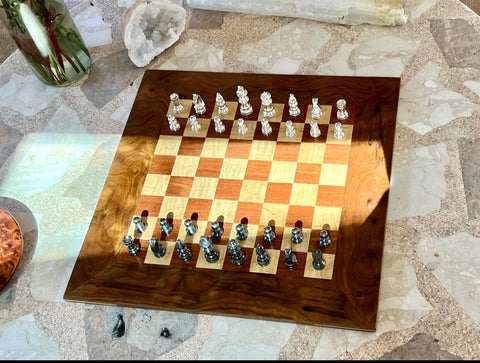 Silver Chess Set